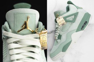 Here’s Another Look At The Air Balvin jordan 4 “First Class”