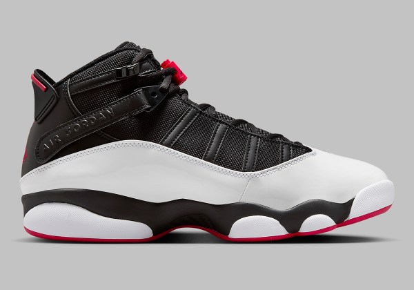 mens jordan 6 rings black and red