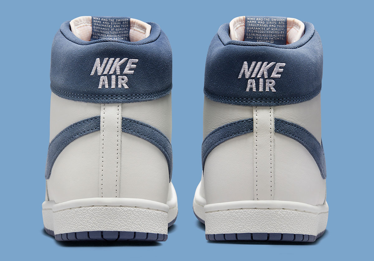 Sygnowane logo marki Nike Jordan White Diffused Blue Dz3497 140 Release Date 1