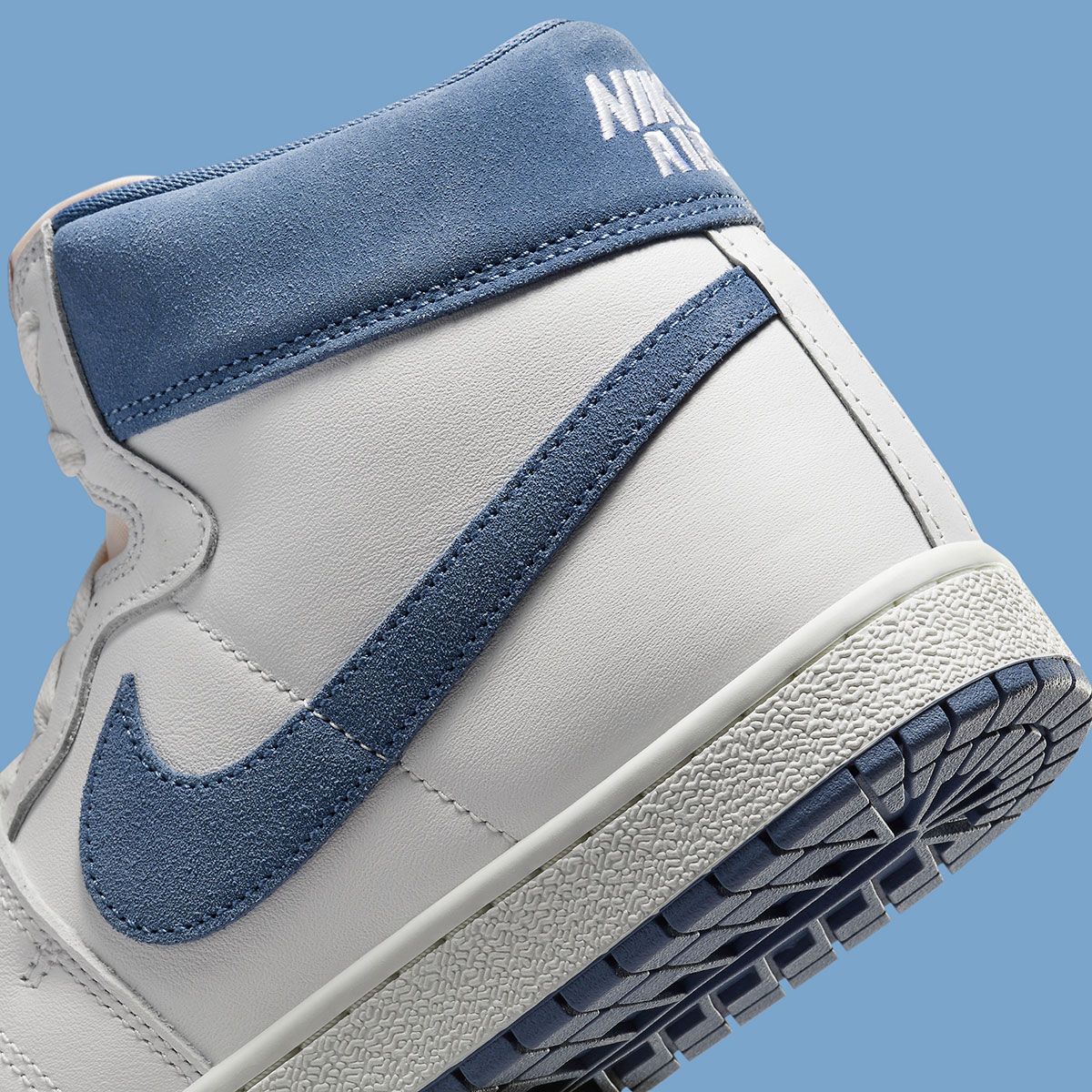 Sygnowane logo marki Nike Jordan White Diffused Blue Dz3497 140 Release Date 5