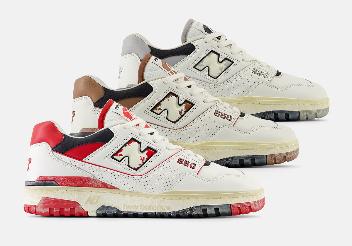 New Balance “Reimagines” The 550 As Vintage Shoes