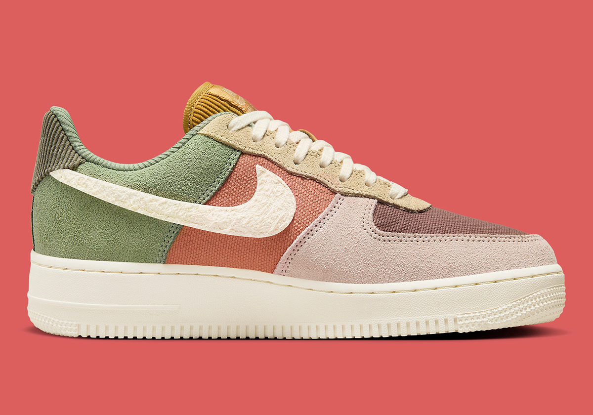 Nike Air Force 1 Low Oil Green Pale Ivory Fz3782 386 7