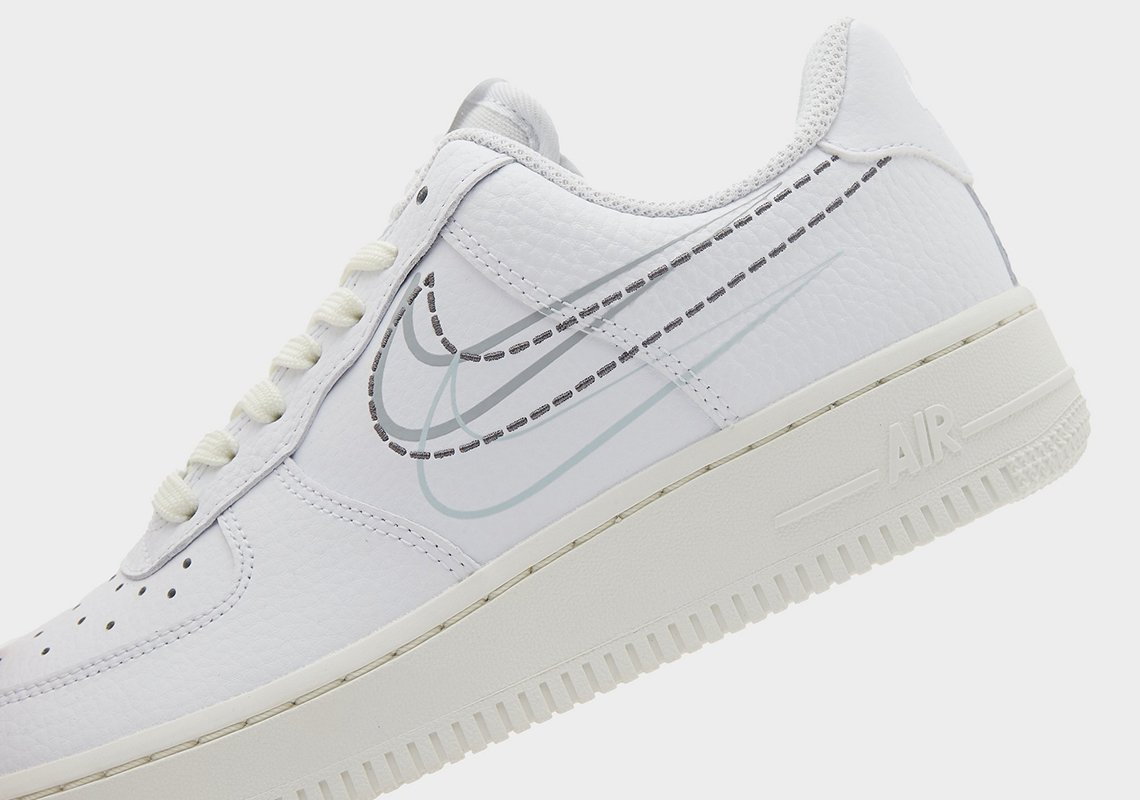 Seeing Triple: Nike's Air Force 1 Low Reappears With Multiple Swooshes