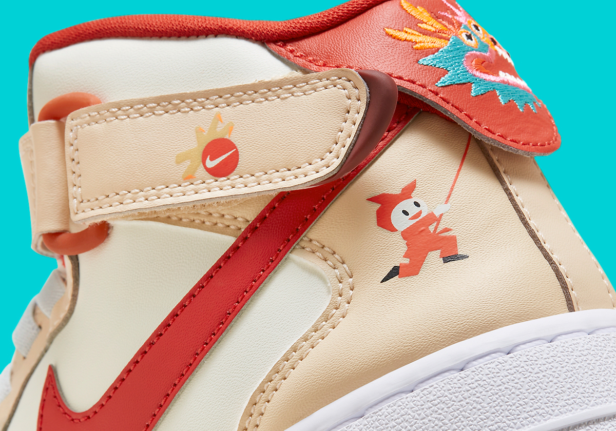 Go Kite Flying With Nike And The Air Force 1 Mid "Year Of The Dragon"