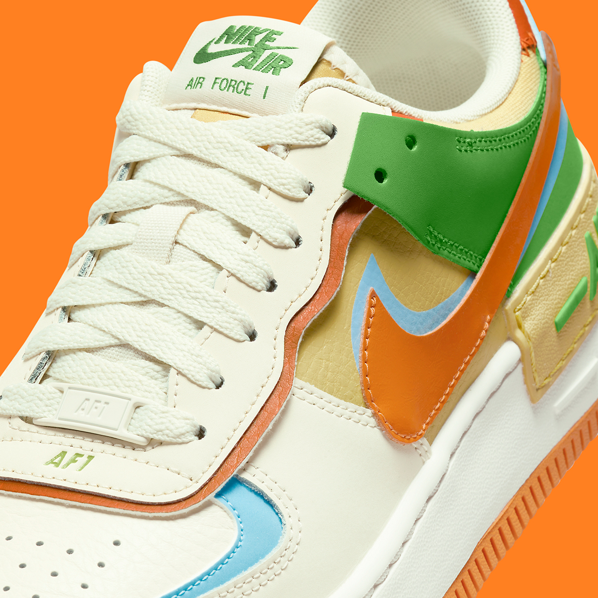 multi colored airforces