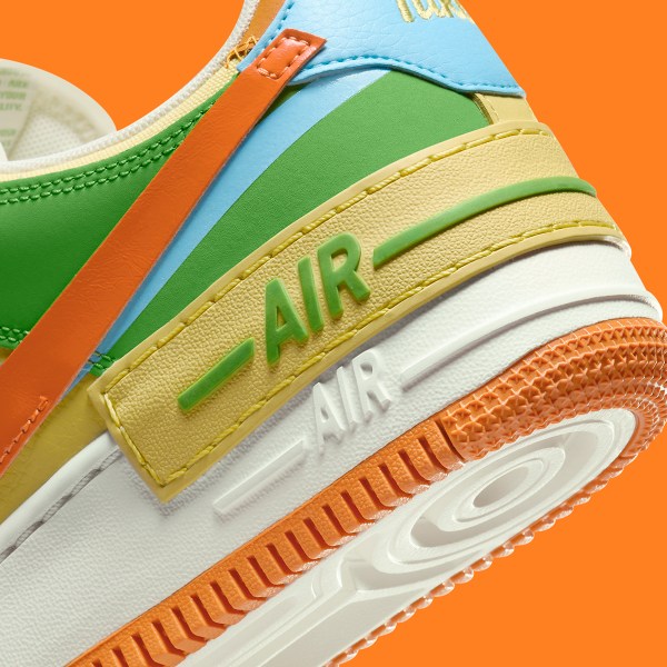 multi colored airforces