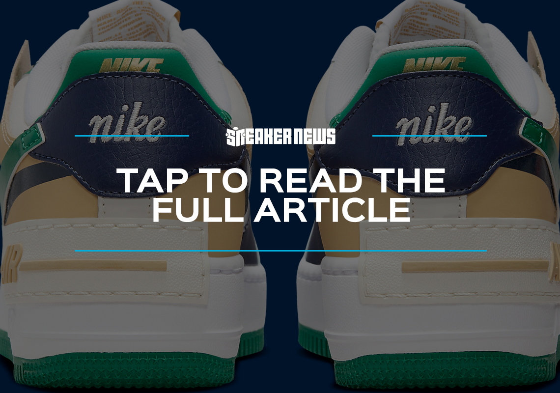A New AF1 Shadow Appears In Blue And Green