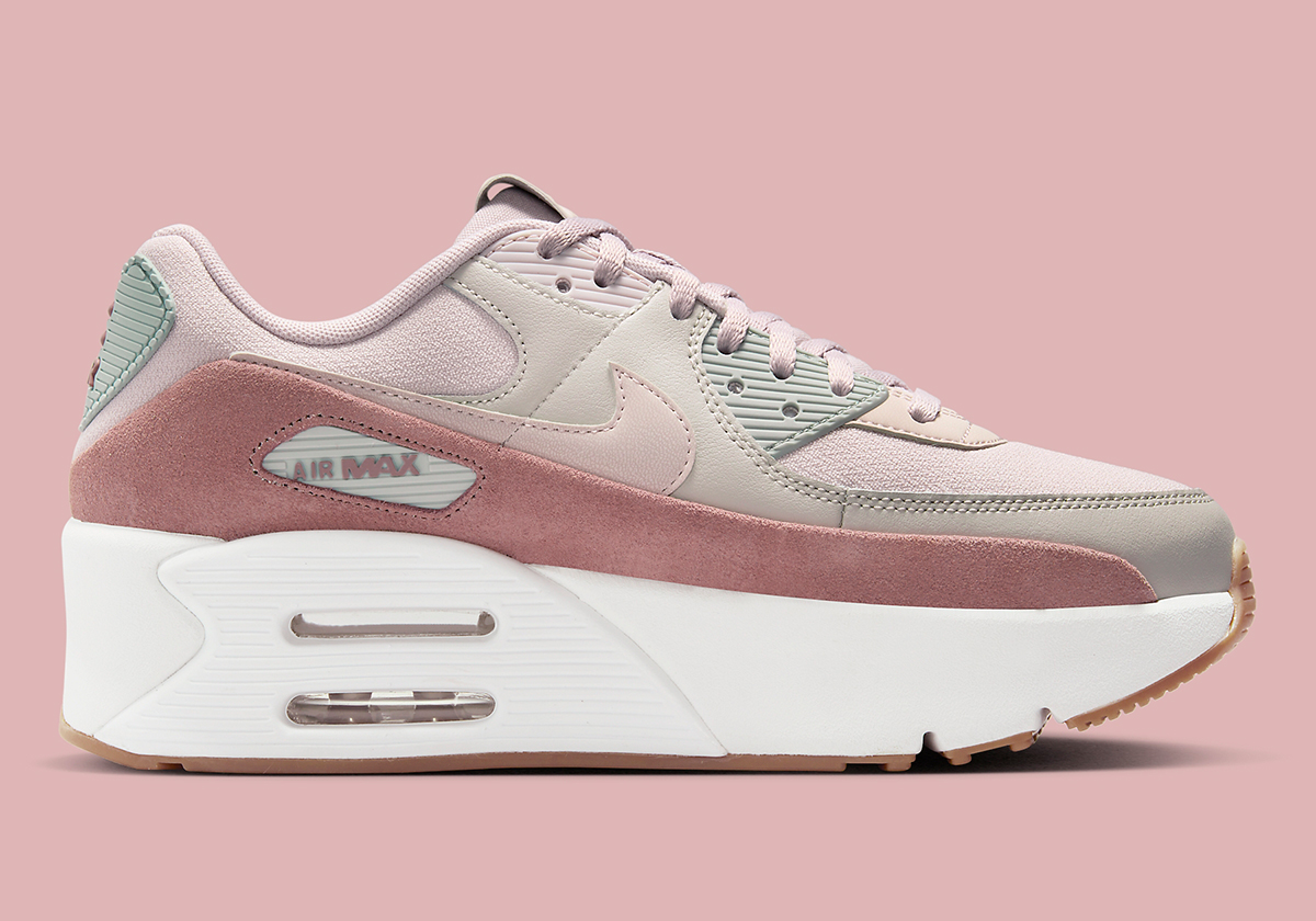 Nike Air Max 90 Double Stacked Pink Fd4328 001 1