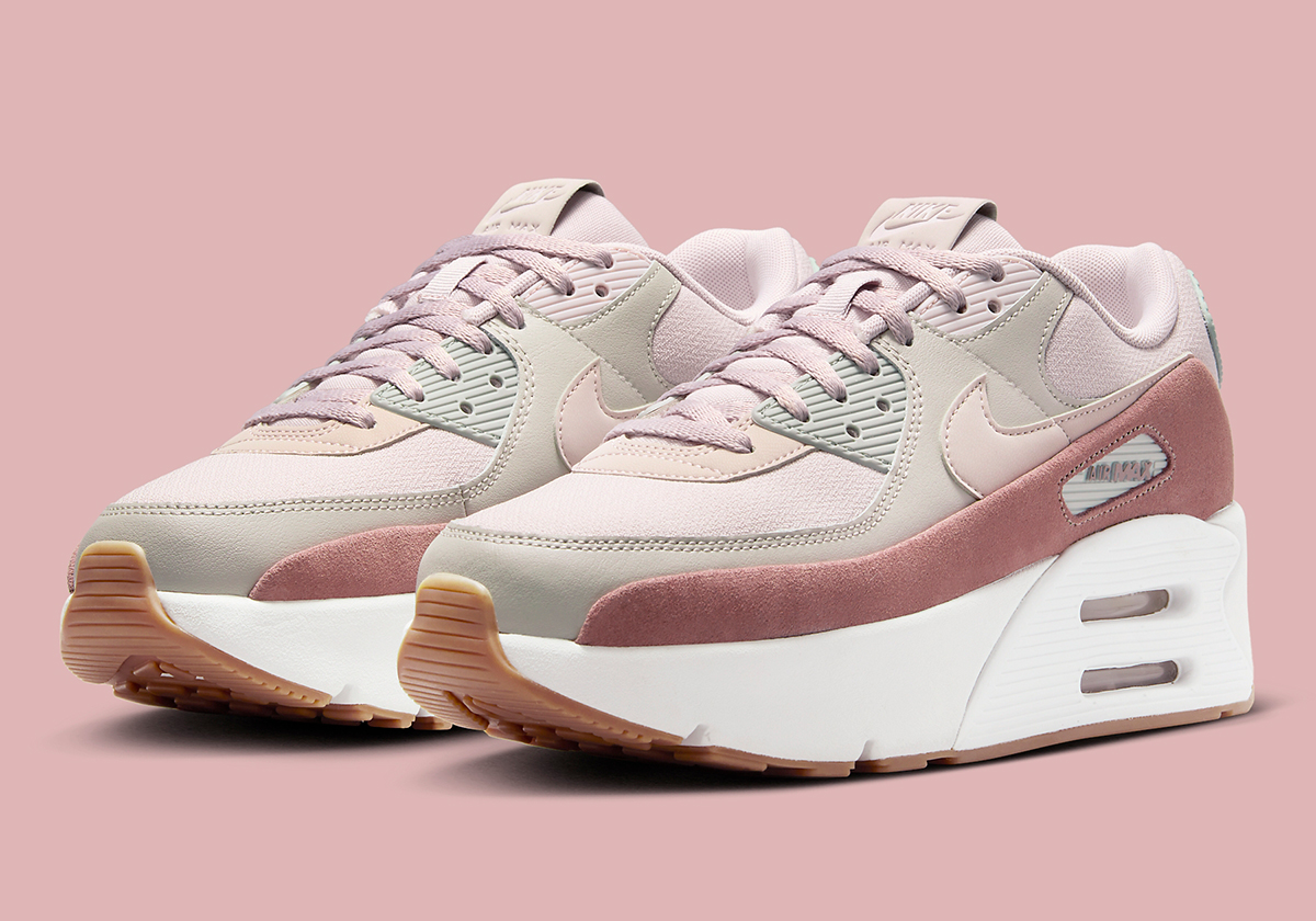 nike best Air Max 90 double stacked pink FD4328 001 8