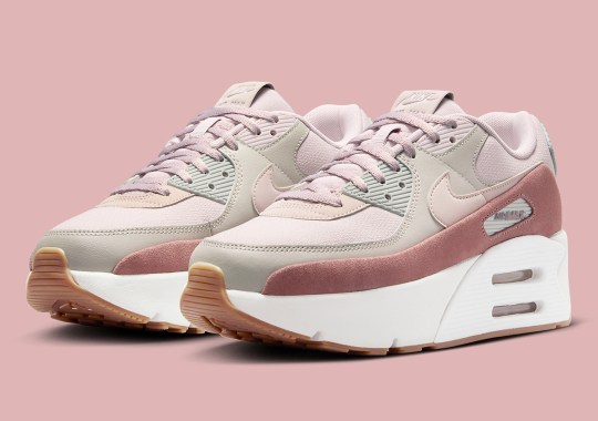 ist Double-Stacked Air Max 90 Appears In Pink
