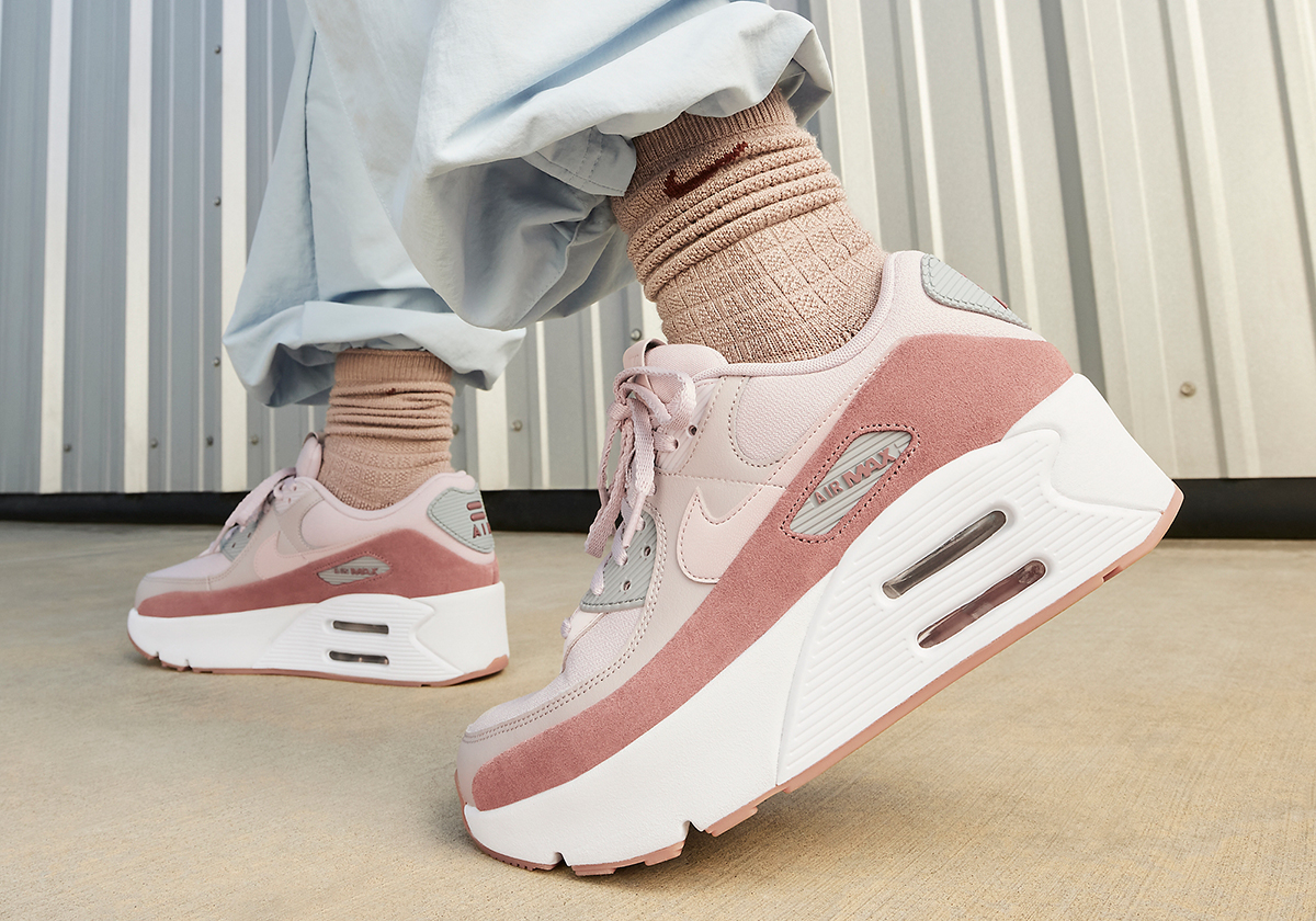 Nike Air Max 90 Double Stacked Pink Fd4328 001