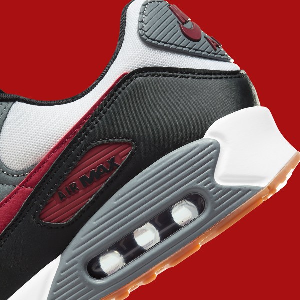 Nike Air Max 90 Grey/Red FB9658-100 | SneakerNews.com