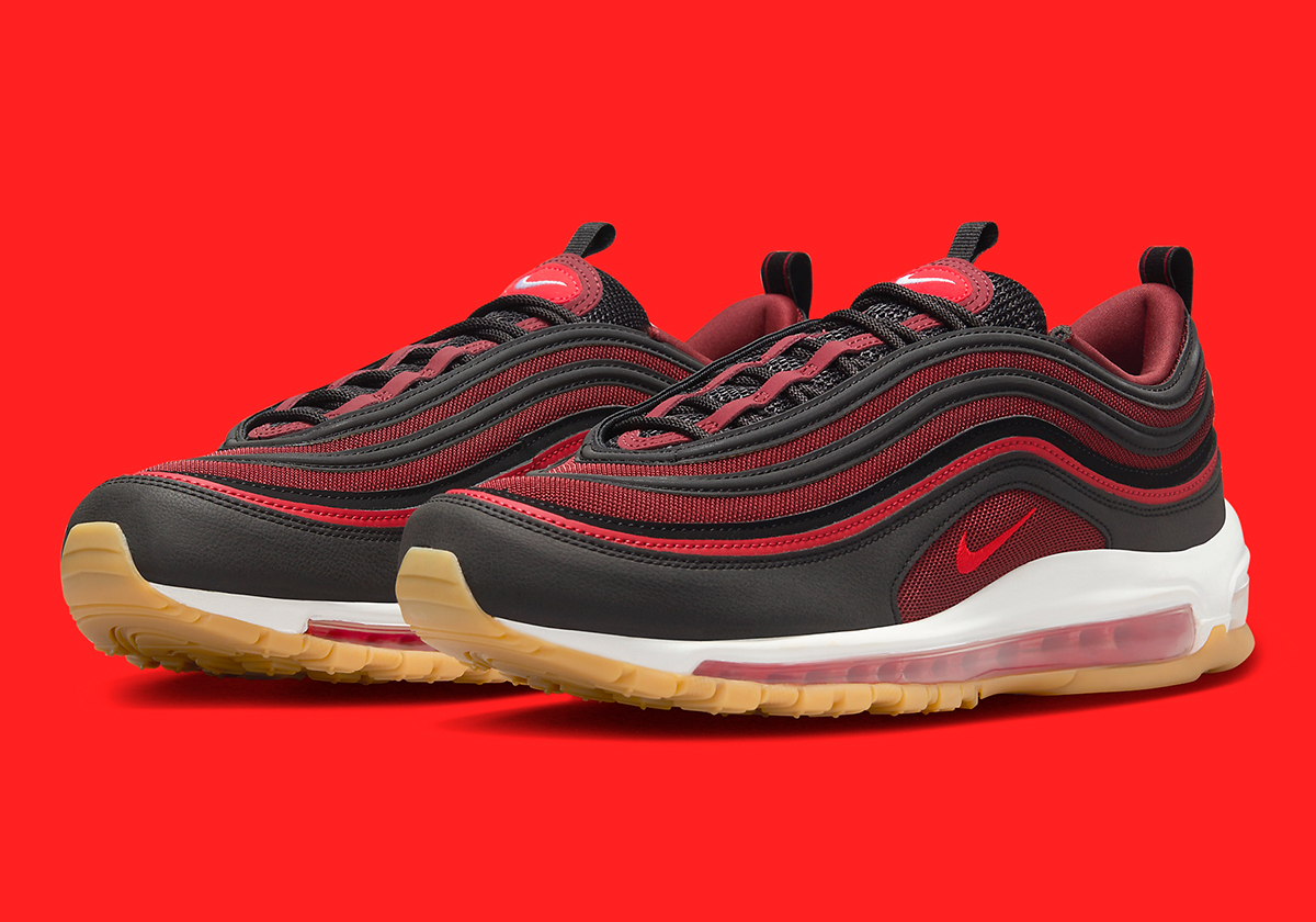 Burgundy And Black Collide On The Nike Air Max 97