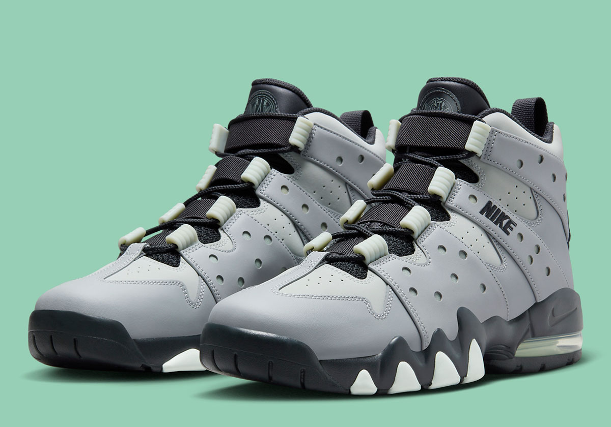 The Nike Air Max CB '94 Shines In Greyscale Allure With Hits Of "Barely Green"