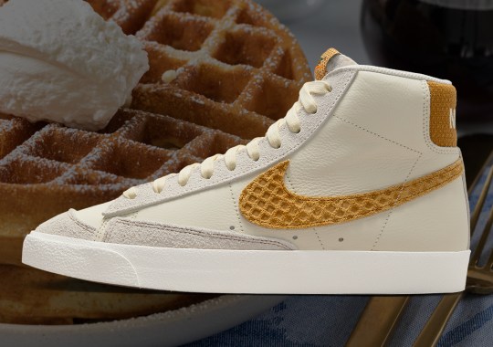 Waffles For Breakfast: The Nike high Blazer Mid ’77 Gets Freshly Ironed