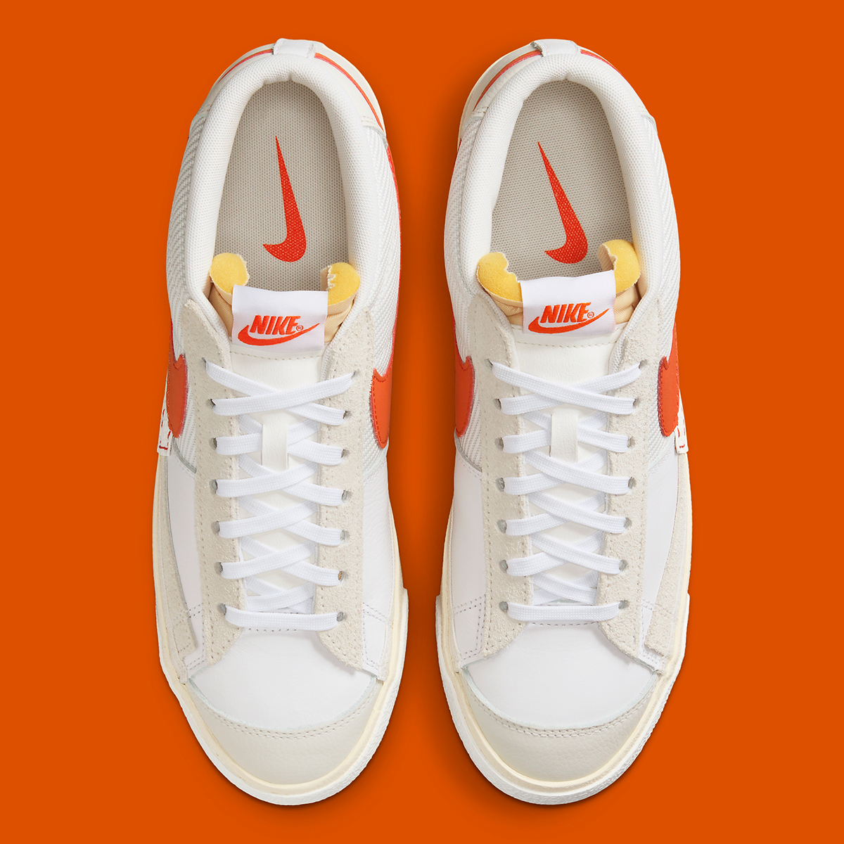 Nike Blazer Pro Club Low White Orange Fj3694 101 5