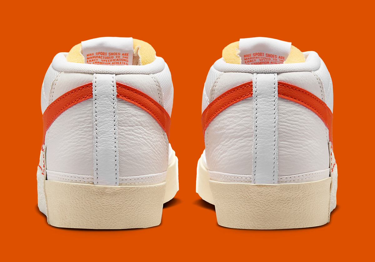 Nike Blazer Pro Club Low White Orange Fj3694 101 6