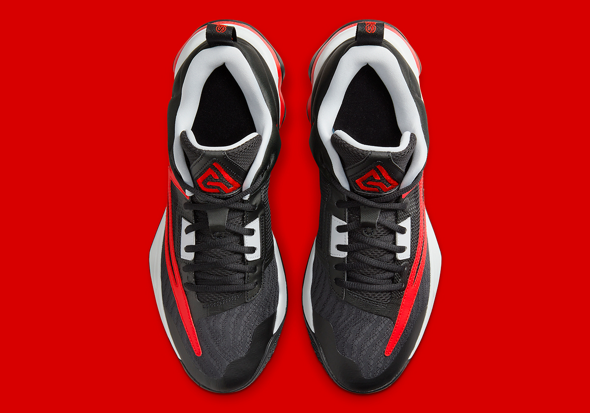 Nike Giannis Immortality 3 Black Pure Platinum Wolf Grey University Red Dz7533 004 7