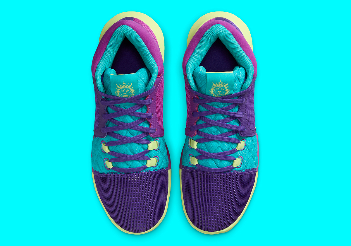 Nike Lebron Witness 8 Purple Teal Green Fb2239 500 3