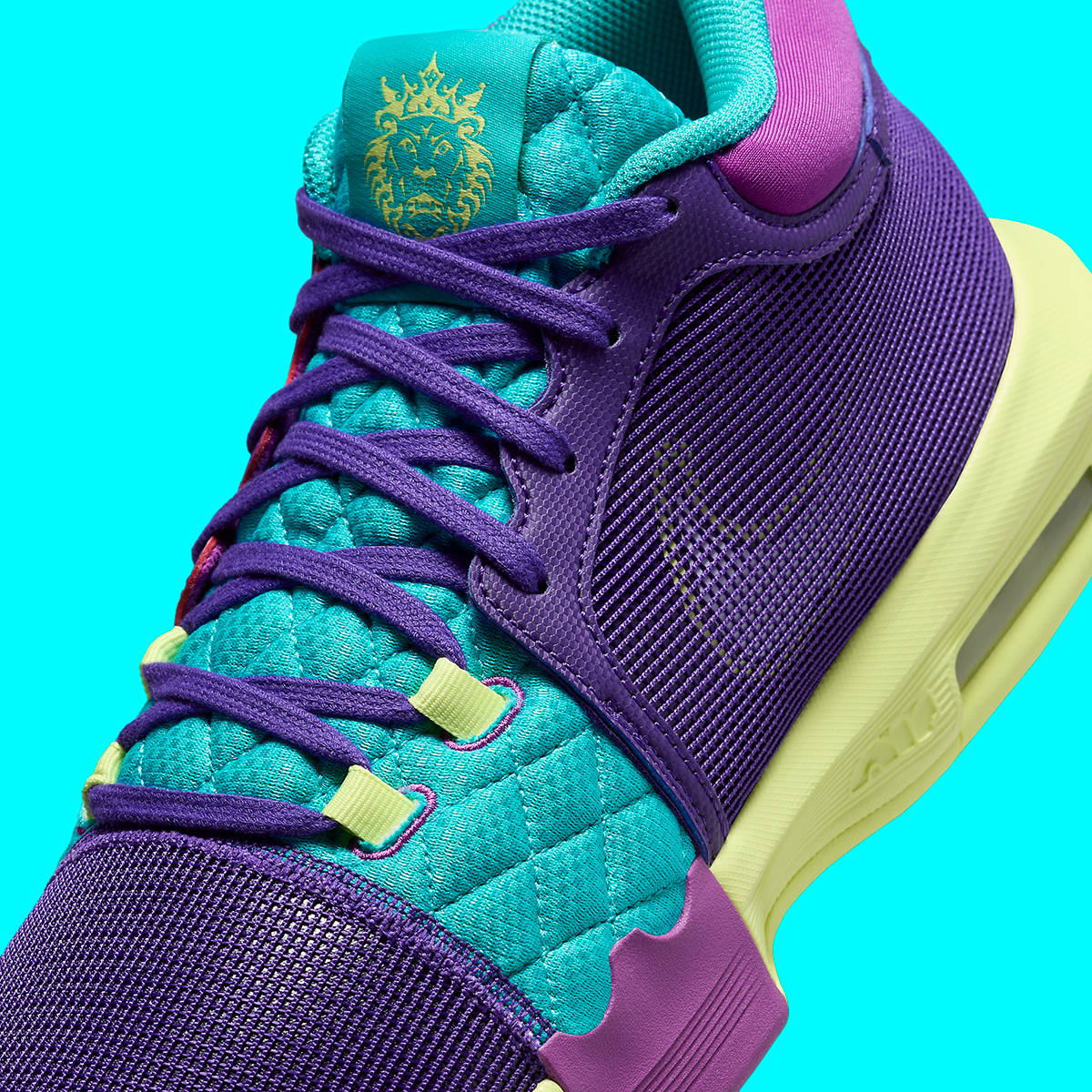Nike Lebron Witness 8 Purple Teal Green Fb2239 500 7