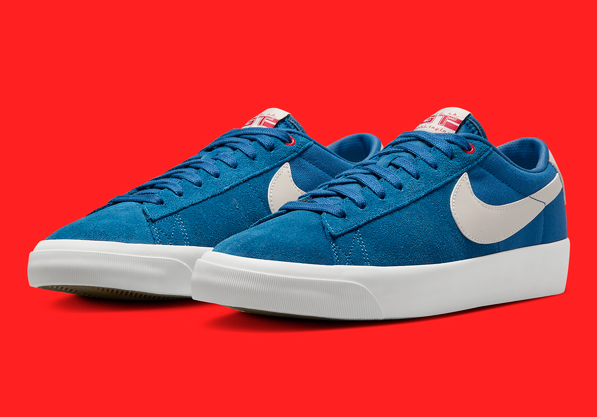 Grant Taylor's Revised Nike SB Blazer Low Shines In "Court Blue"