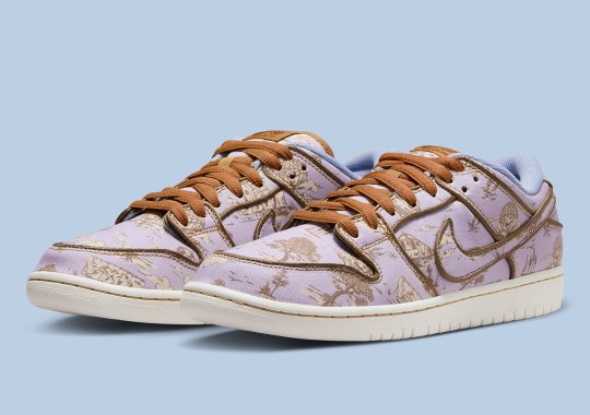 Official Images Of The Nike SB Dunk Low “Pastoral Print”