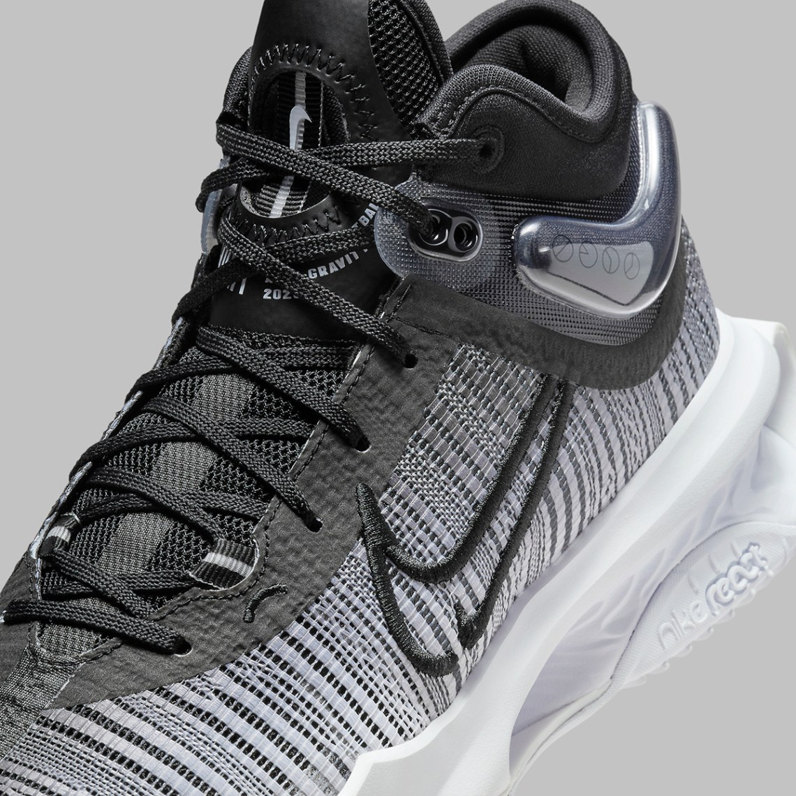 Nike Air Zoom GT Jump 2 Basketball Shoes Mens 12 Black White DJ9431-003 2023 Nike Zoom GT Jump 2  main image 3