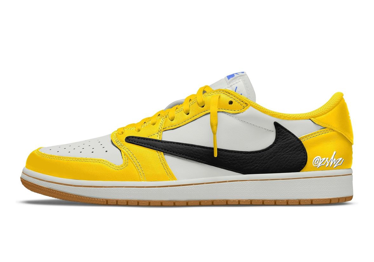 A Women's Exclusive Travis Scott x Air Jordan 1 Low OG "Canary" Is Coming In 2024
