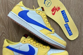 Detailed Look: Travis Scott x Air Jordan 1 Low OG “Canary”