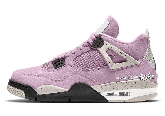 Here’s A Preview Of What The Air Jordan 4 “Orchid” Will Look Like