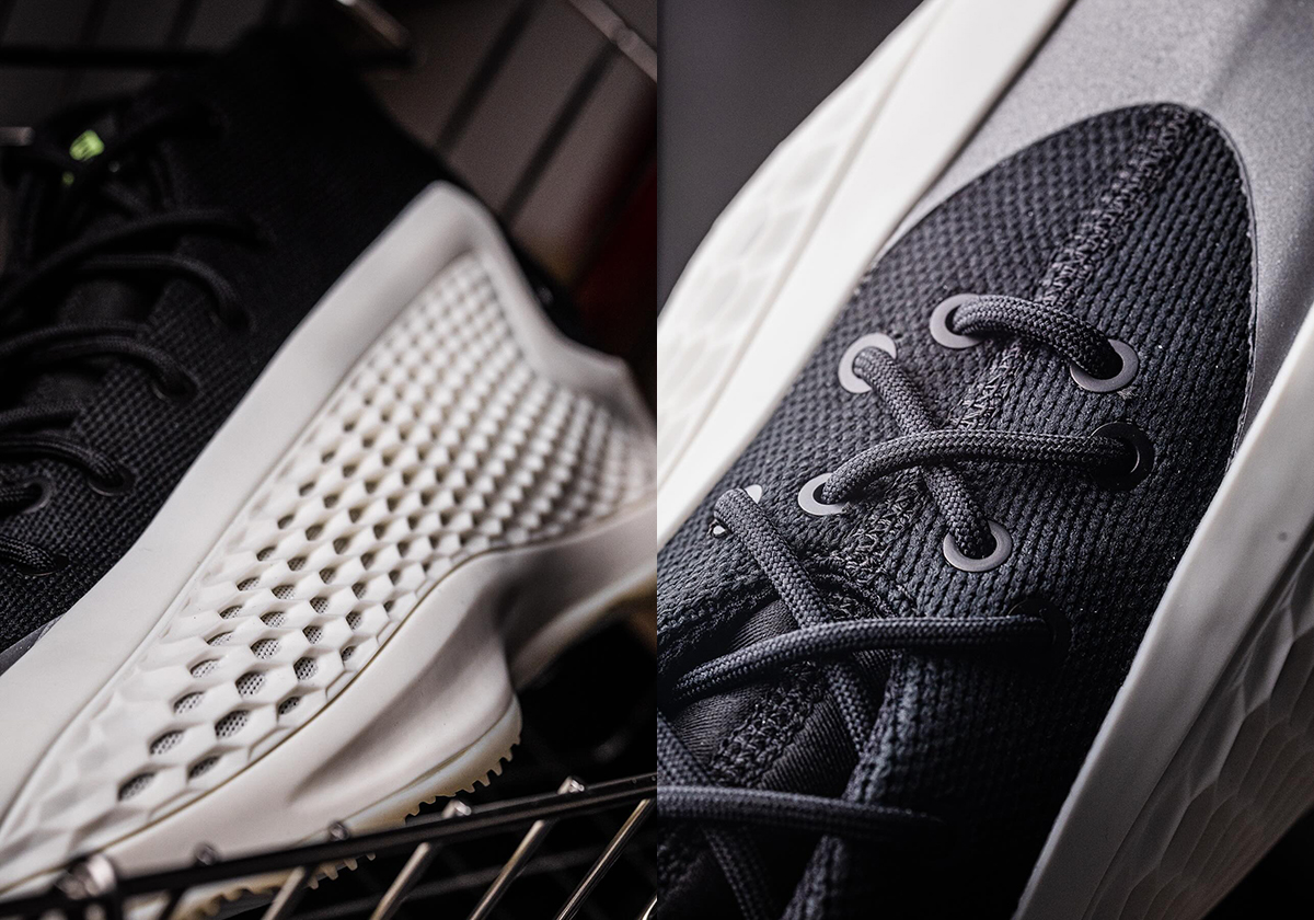 Adidas Ae 1 White Black Anthony Edwards Shoes 2