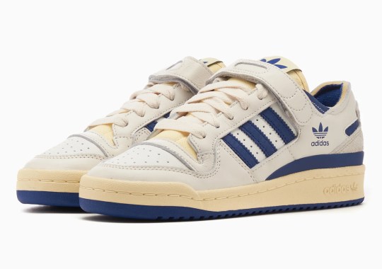 The adidas Forum ’84 Low Takes On The Vintage Deconstructed Look