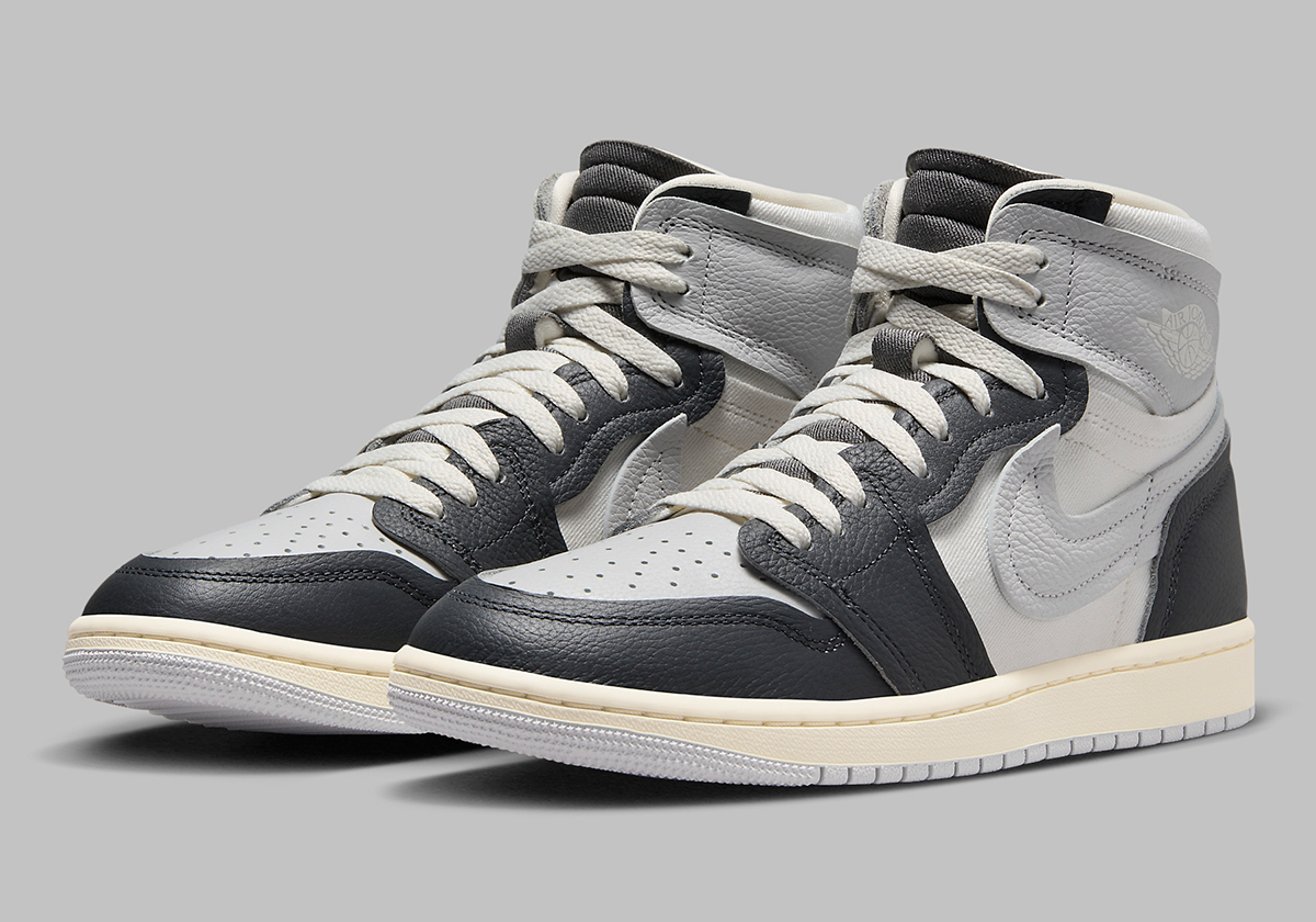 The Air Jordan 1 High MM Appears In A Greyscale Palette