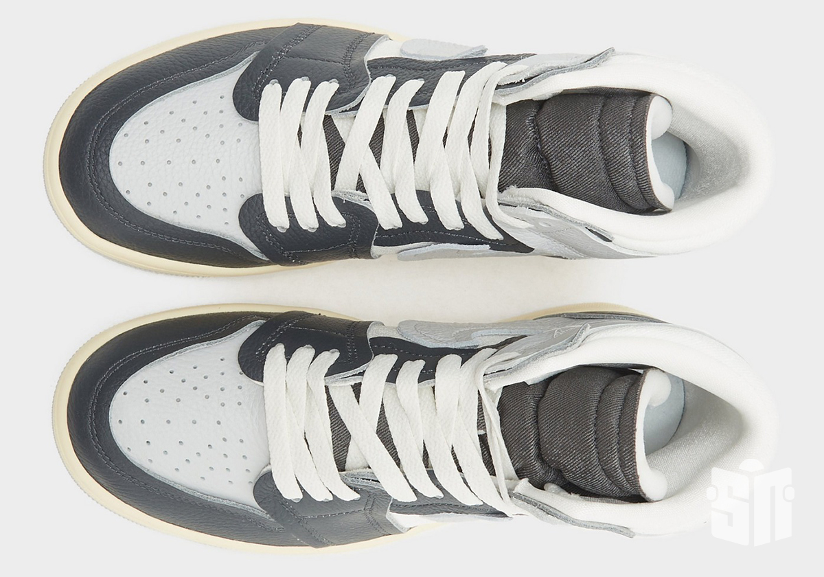 Nike Air Jordan 6 Retro Td Toddler Shoes Midnight Navy High Mm Grey White 2
