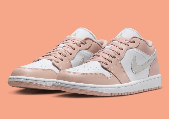 Crimson Tint Gently Lands On The Air best selling air jordan 1 mid se gs coral stardust womens casual shoes