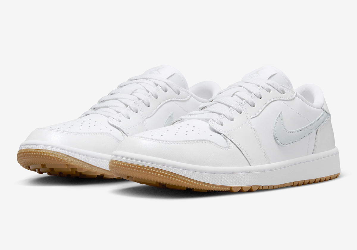 These Air Jordan 1 Low Golfs Couldn't Avoid The Sprinklers