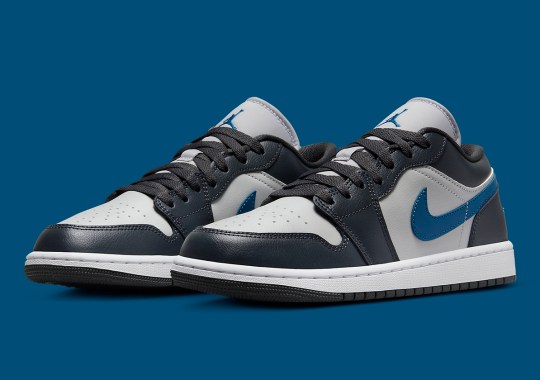 The Jordan 1 Low Boasts Tasteful Hits of "French Blue"