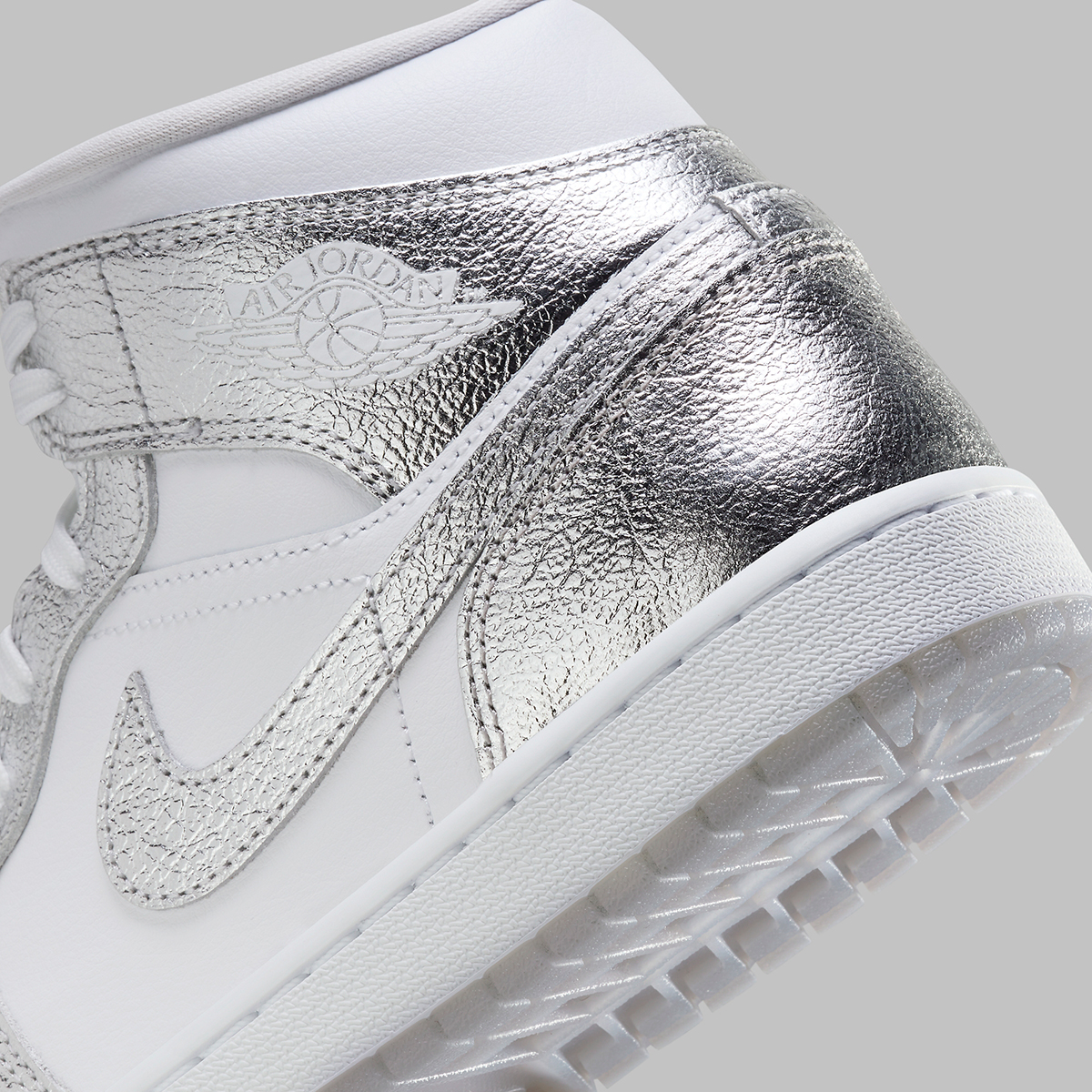 Noir Jordan stretched Autres chaussures Crinkled Silver Foil Fn5031 100 2