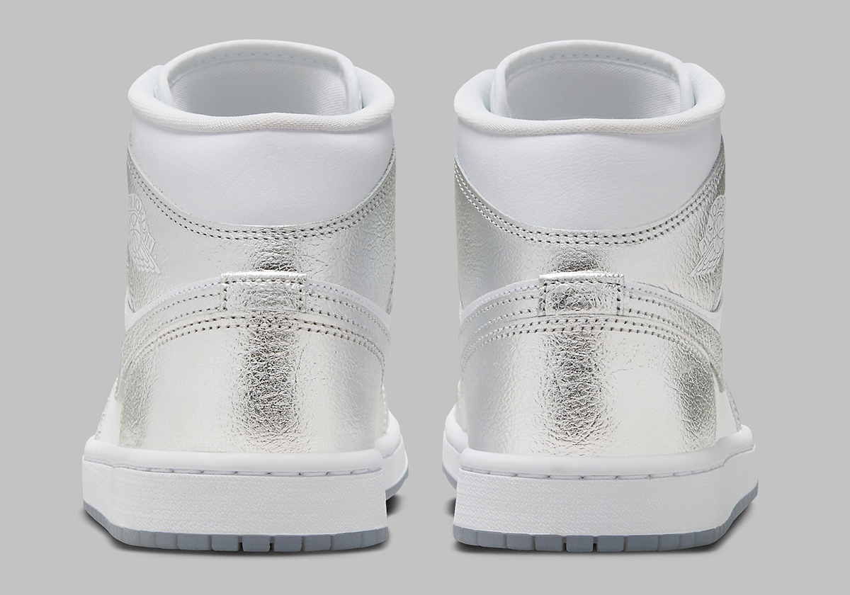 Nike Дитячі кросівки jordan spizike High Retro OG Gorge Green EU 47 Crinkled Silver Foil Fn5031 100 5