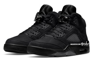 The Air Jordan 5 Is Finally Getting The “Black Cat” Treatment
