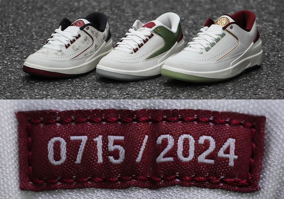 Each Air Jordan 2 Low "Year Of The Dragon" Release Is Limited To 2024 Pairs