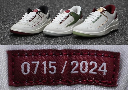 Each Air Jordan 2 Low “Year Of The Dragon” Release Is Limited To 2024 Pairs