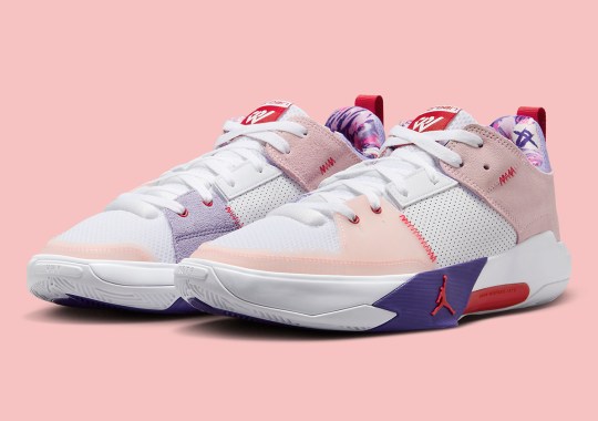 The Jordan One Take 5 Wears A Vibrant "Pink/Lilac" Palette For Spring