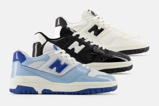 Patent Leather Crashes The New Balance 550 Party