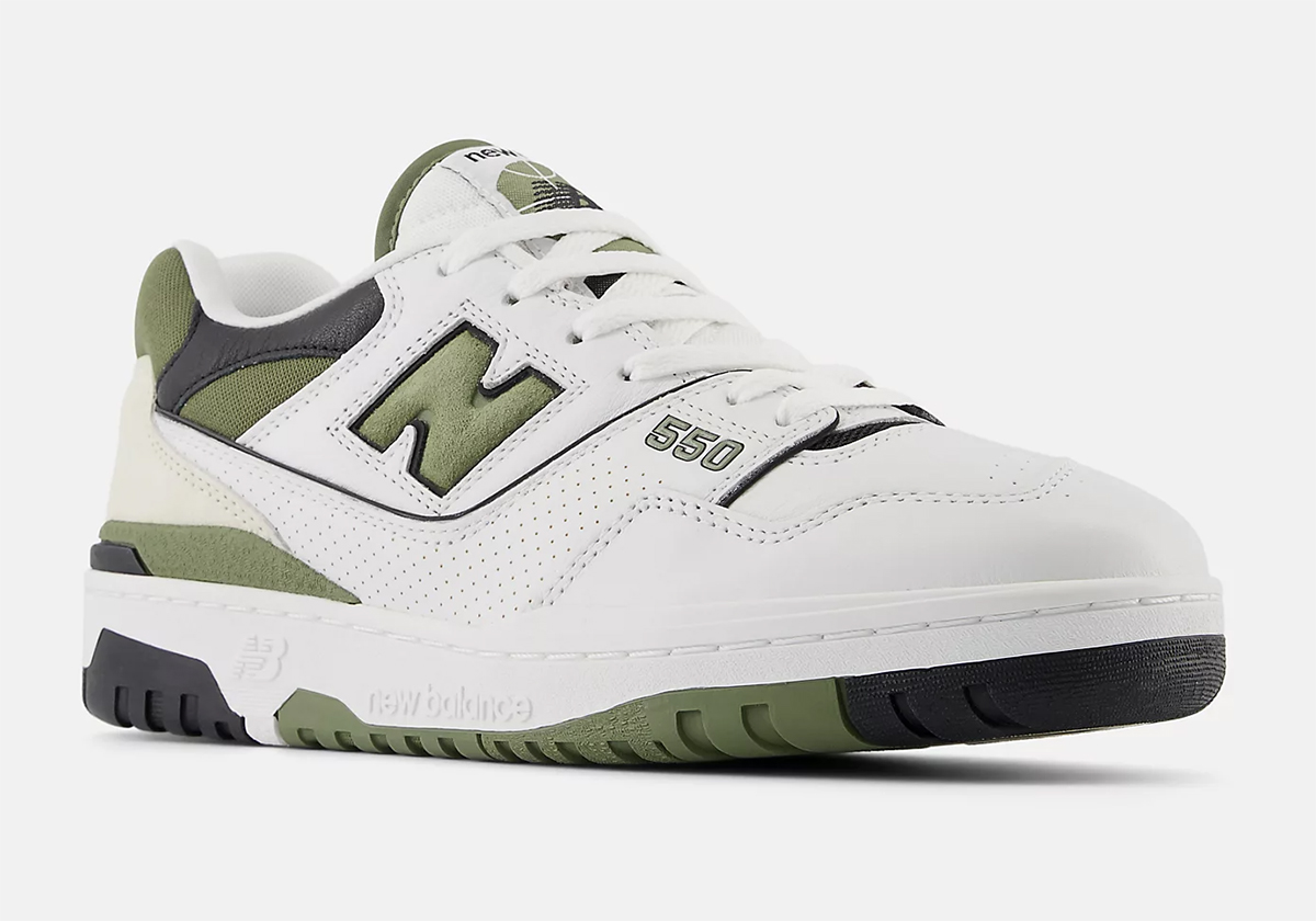 The New Balance 550 Wears “Dark Olivine” In Latest Delivery