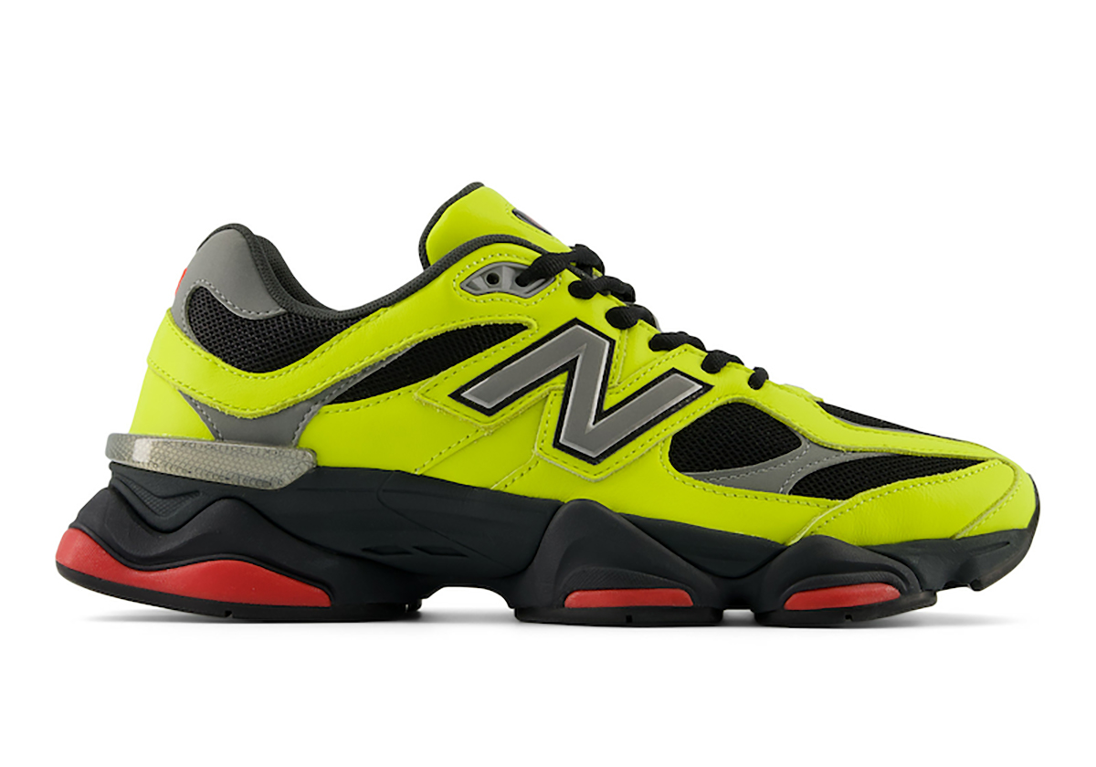 on Take a Look at the New Balance 9060 Light Blue Neon Black Red U9060nrg 7