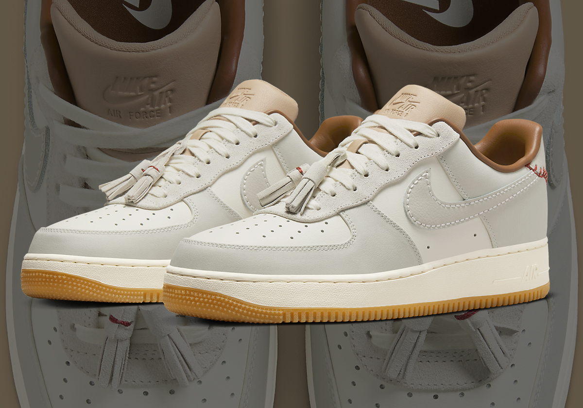 Forces For The Frontier: Nike Adds Suede Tassels To The AF1