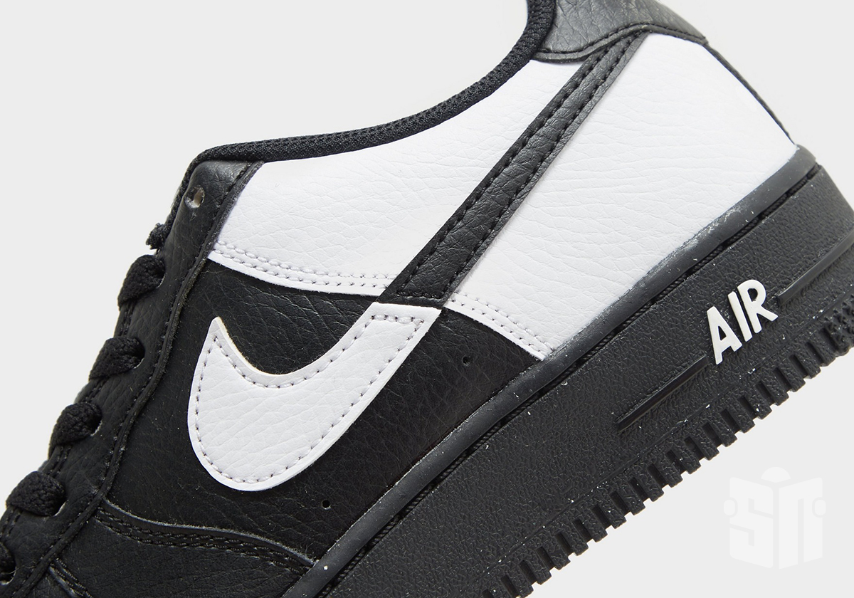 Nike Air Force 1 Low Next Nature Gs Black White 3