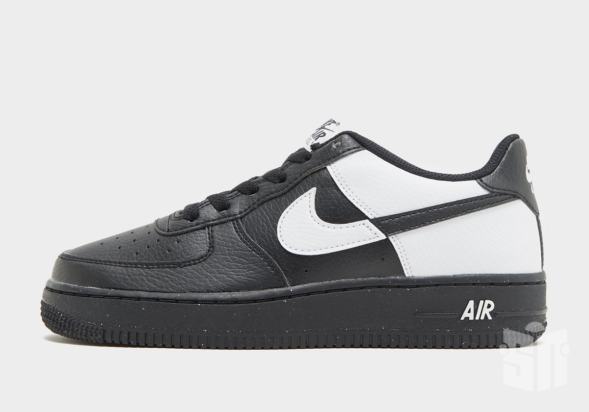 Nike Air Force 1 Low Next Nature Gs Black White 6