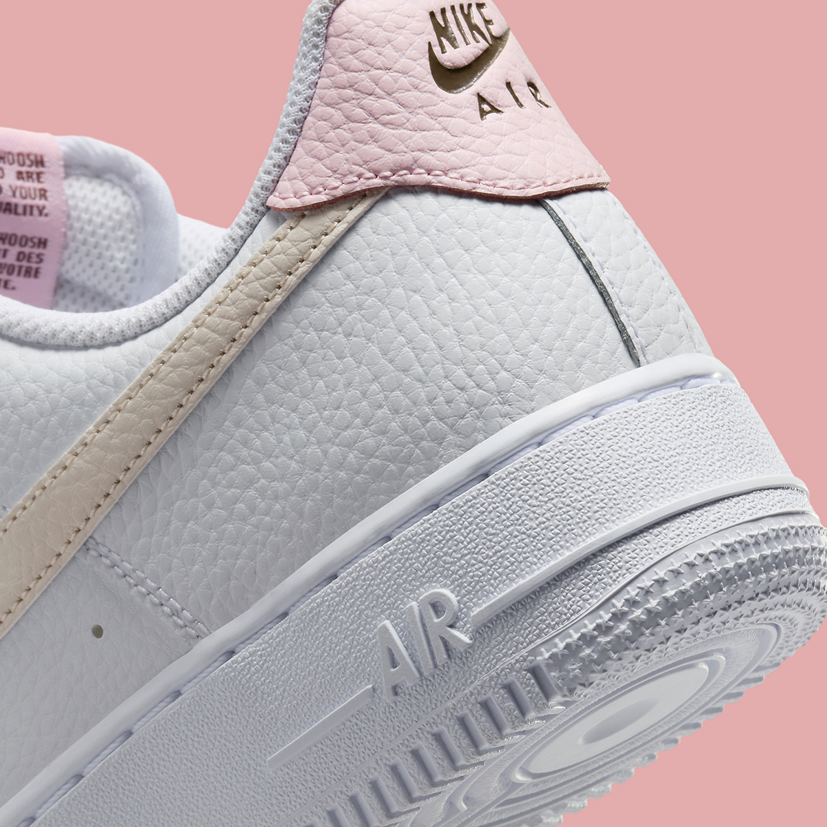 Nike Air Force 1 Low White Pink Coconut Milk Hf9992 100 7